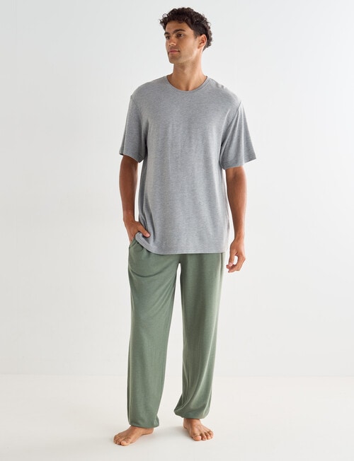 Mazzoni Viscose Rayon from Bamboo Lounge Pant, Sage product photo View 05 L