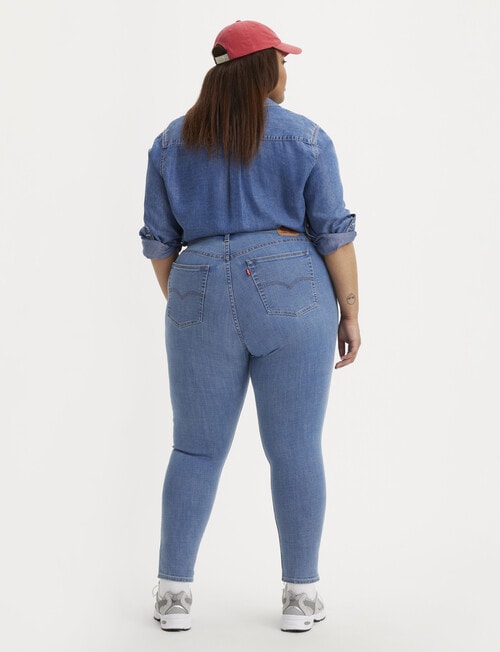 Levis Plus Hi-Rise Skinny Jeans, Lapis Air product photo View 02 L