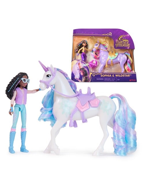 Unicorn Academy Doll & Unicorn Set, Assorted product photo View 02 L