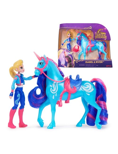 Unicorn Academy Doll & Unicorn Set, Assorted product photo View 03 L