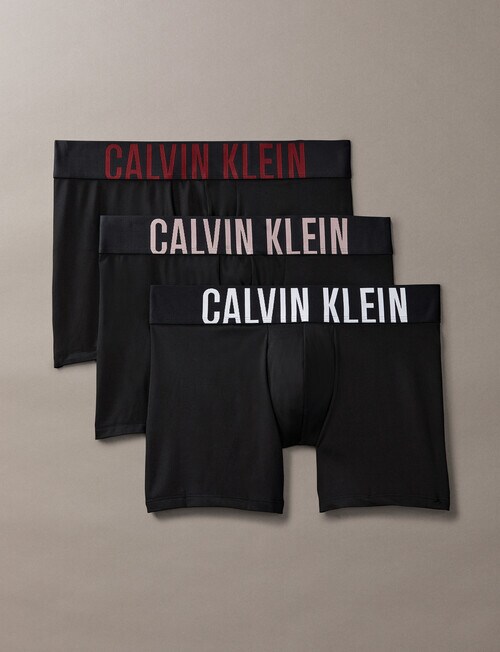 Calvin Klein Intense Power Micro Boxer Brief, 3-Pack, Black product photo