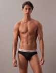 Calvin Klein Engineered Chromatic Micro Brief, 3-Pack, Black product photo View 02 S