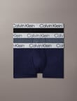 Calvin Klein Engineered Chromatic Micro Trunk, 3-Pack, Black, Peacoat, Turbulence product photo