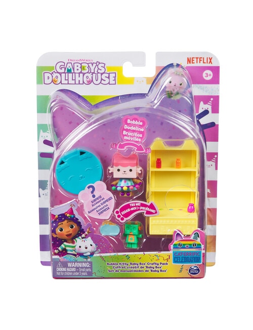 Gabby's Dollhouse Bobble Kitty Set, Assorted - Action Figures Gabby's Dollhouse Bobble Kitty Set, Assorted - Action Figures