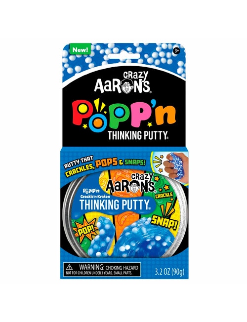 Crazy Aaron's Crackle 'n Kracken Popp'n Putty product photo