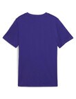 Puma Short Sleeve Graphic Logo Tee, Lapis Lazuli product photo View 02 S
