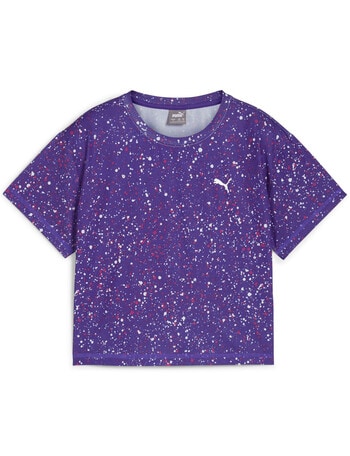 Puma Short Sleeve Tee Short Length, Lapis Lazuli product photo