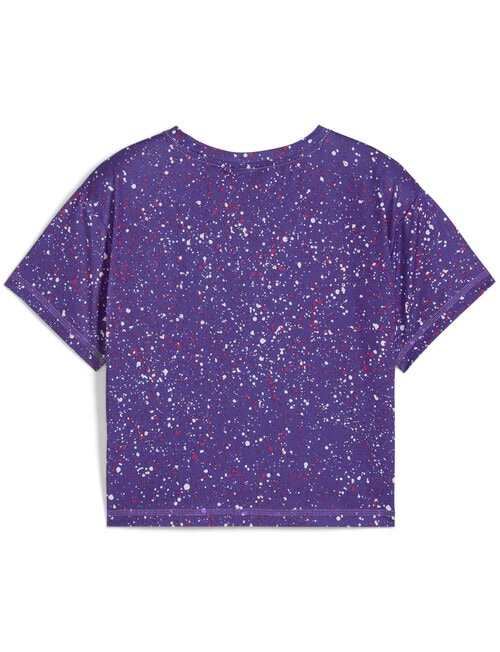 Puma Short Sleeve Tee Short Length, Lapis Lazuli product photo View 02 L