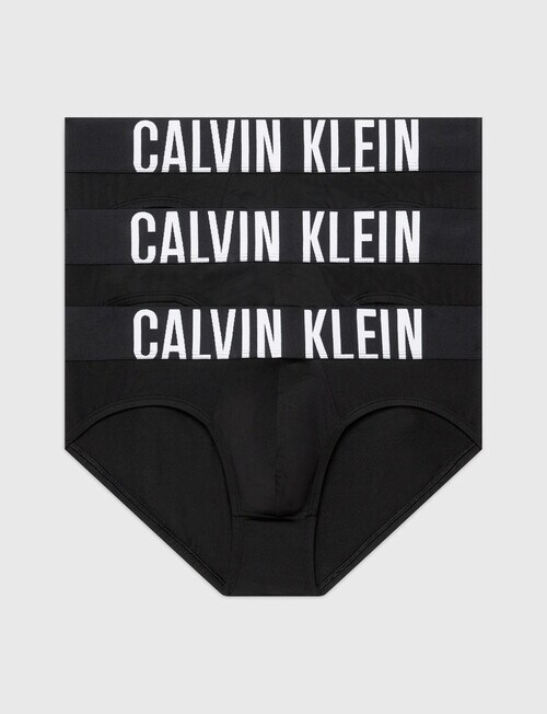 Calvin Klein Intense Power Cotton Brief 3-Pack, Black product photo