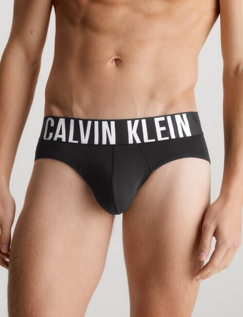 Calvin Klein Intense Power Cotton Brief 3-Pack, Black product photo View 02 L
