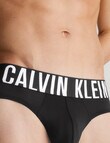 Calvin Klein Intense Power Cotton Brief 3-Pack, Black product photo View 04 S