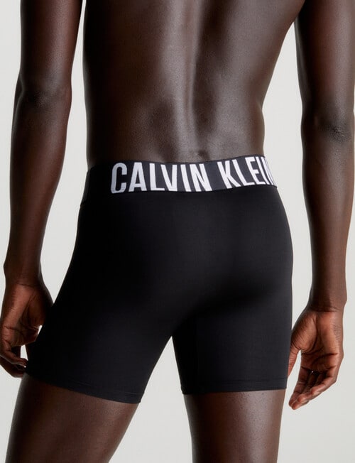 Calvin Klein Intense Power Microfibre Boxer Brief, 3-Pack, Black product photo View 03 L