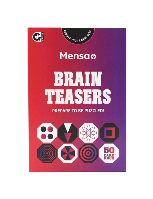 Ginger Fox Mensa Brain Teasers product photo