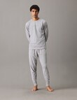 Calvin Klein Modern Cotton Long Sleeve Top, Grey Heather product photo View 02 S