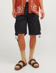 Jack & Jones Cole Tucker Cargo Short, Black product photo