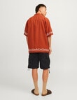 Jack & Jones Cole Tucker Cargo Short, Black product photo View 03 S