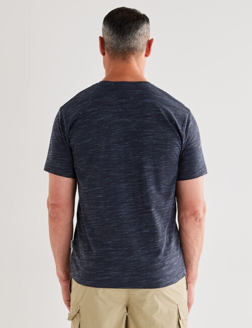Kauri Trail Printed T-shirt, Navy Marle product photo View 02 L