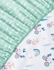 Teeny Weeny Woodland Fitted Cot Sheets, 2-Pack product photo View 02 S
