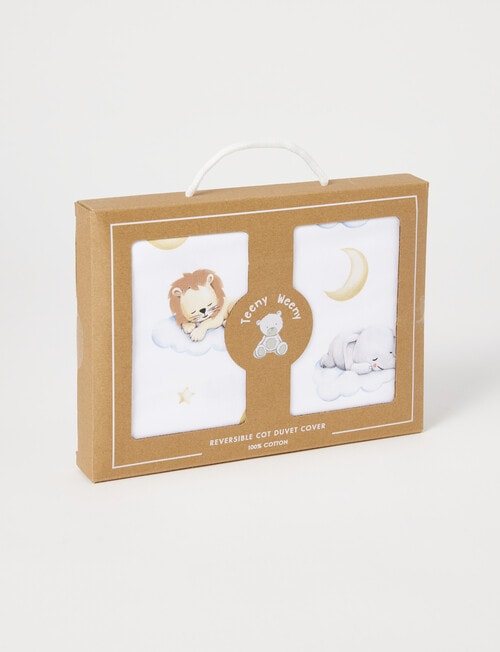 Teeny Weeny Sleeping Animals Duvet Cover product photo View 03 L