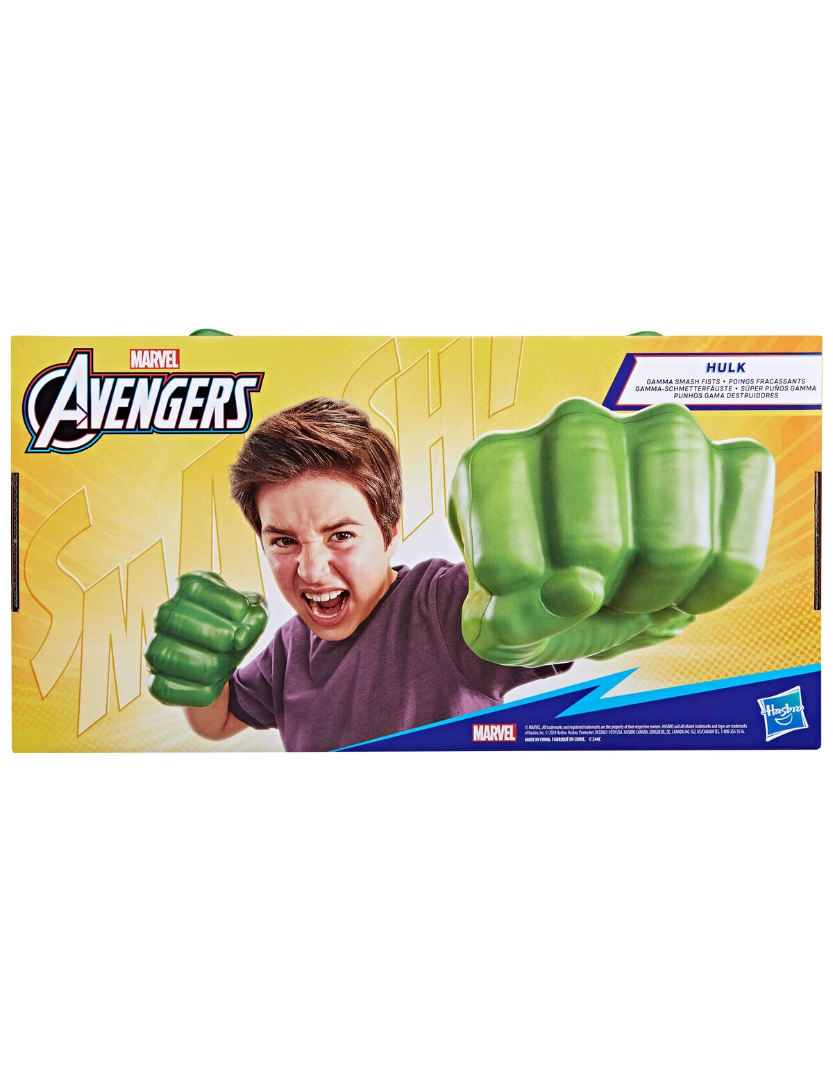 Avengers Hulk Gamma Smash Fists Role Play Dress Up