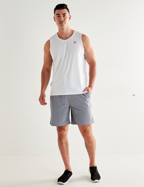 Gym Equipment Performance Short, Titanium product photo View 03 L