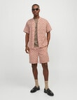 Jack & Jones Luke Resort Shirt, Maple Syrup product photo View 02 S