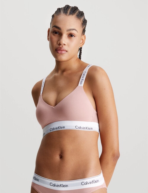 Calvin Klein Modern Cotton Lightly Lined Bralette, Subdued, XS-XL product photo