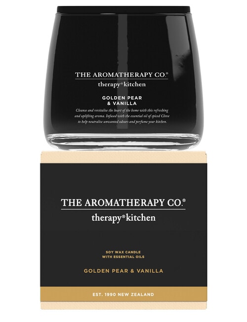 The Aromatherapy Co. Therapy Kitchen Candle, Golden Pear & Vanilla, 260gm product photo View 02 L