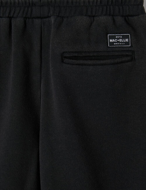 Mac & Ellie Knit Acid Fleece Short, Black product photo View 02 L