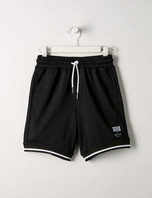 Mac & Ellie Knit B Ball Short, Black product photo