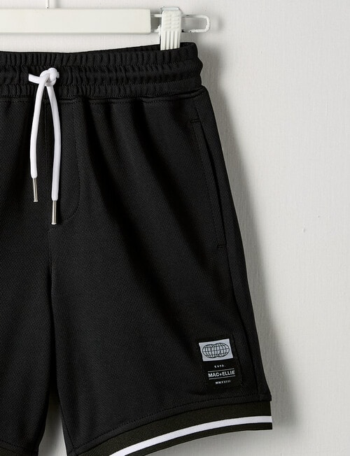 Mac & Ellie Knit B Ball Short, Black product photo View 03 L