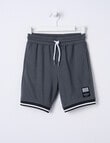 Mac & Ellie Knit B Ball Short, Grey product photo
