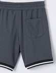 Mac & Ellie Knit B Ball Short, Grey product photo View 02 S