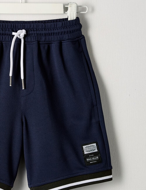 Mac & Ellie Knit B Ball Short, Navy product photo View 03 L