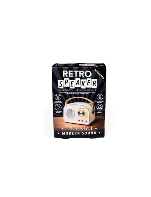 Satzuma Bluetooth Retro Speaker product photo