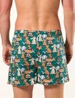 Mitch Dowd Doggy Woven Boxer, 3-Pack, Blue & Green product photo View 03 S