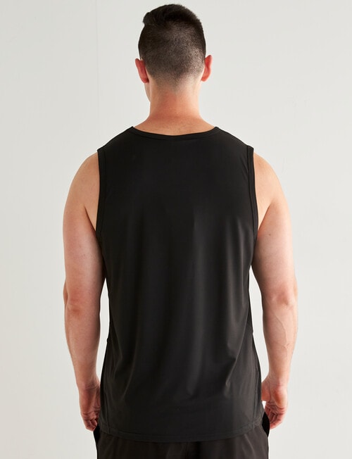 Gym Equipment Performance Singlet, Black product photo View 02 L