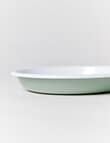 Falcon Enamelware Retreat Plate, 24cm, Green Combo product photo View 03 S