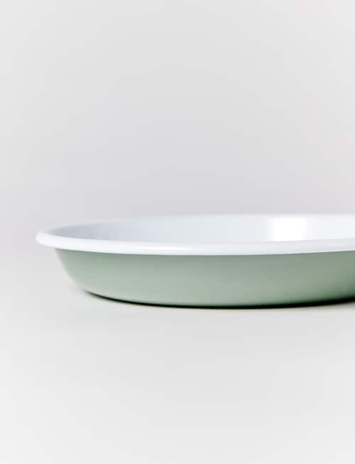Falcon Enamelware Retreat Plate, 24cm, Green Combo product photo View 03 L
