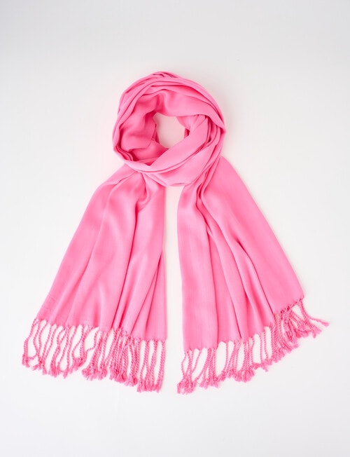 Boston + Bailey Classic Scarf, Carnation Pink product photo