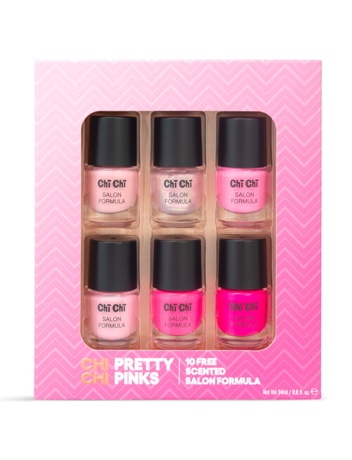 Chi Chi Pretty Pinks Nail Polish Mini Collection product photo