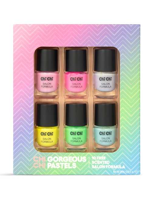 Chi Chi Gorgeous Pastels Nail Polish Mini Collection product photo
