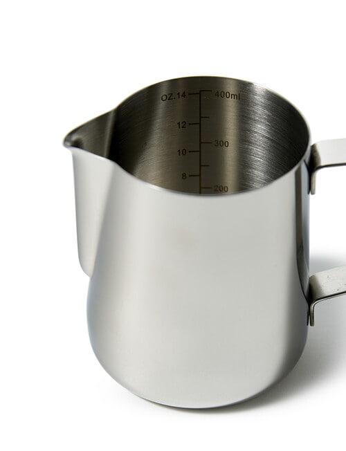 Stevens Cafe Stainless Steel Milk Jug, 400ml product photo View 02 L