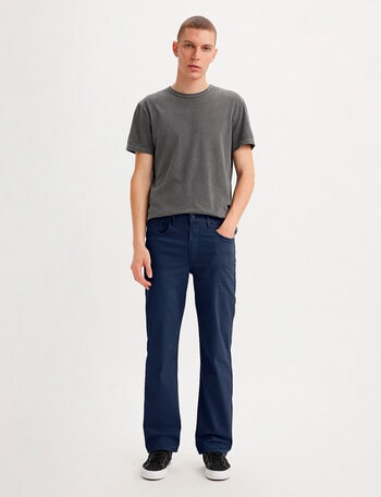 Levis 516 Straight Jeans, Navy product photo