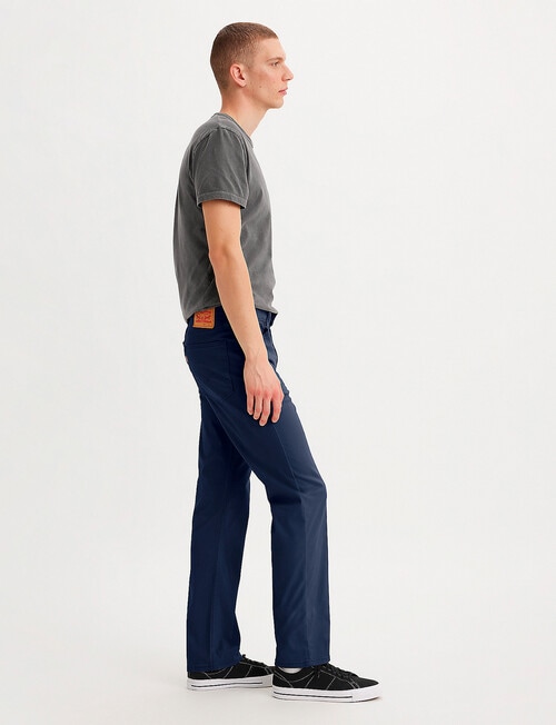 Levis 516 Straight Jeans, Navy product photo View 02 L