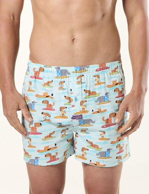 Mitch Dowd Hound Waves Cotton Boxer, 3-Pack, Assorted product photo View 02 L