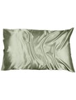 Simply Essential Satin Pillow Slip, Moss product photo