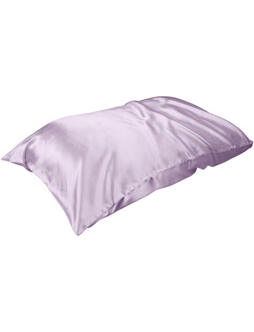 Simply Essential Satin Pillow Slip Lilac product photo View 02 L