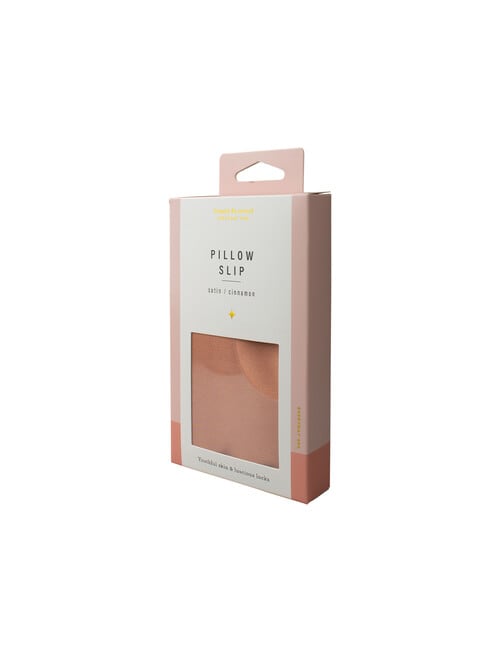 Simply Essential Satin Pillow Slip, Cinnamon product photo View 04 L