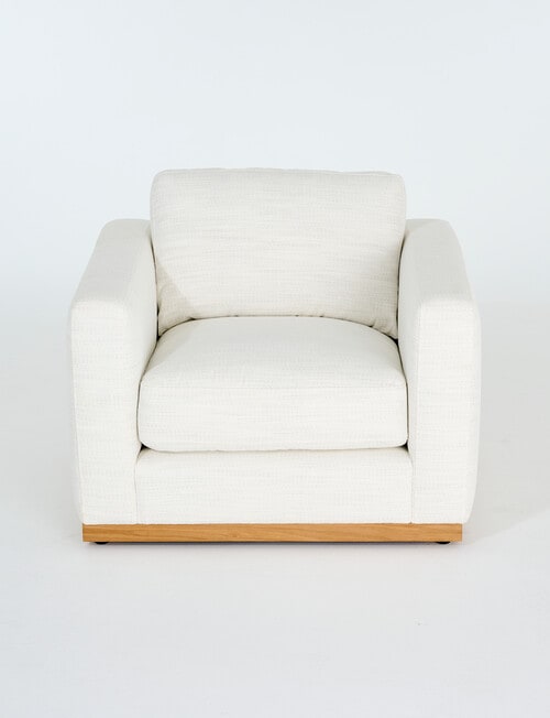 LUCA Furniture Verona Fabric Chair, Pearl product photo View 03 L